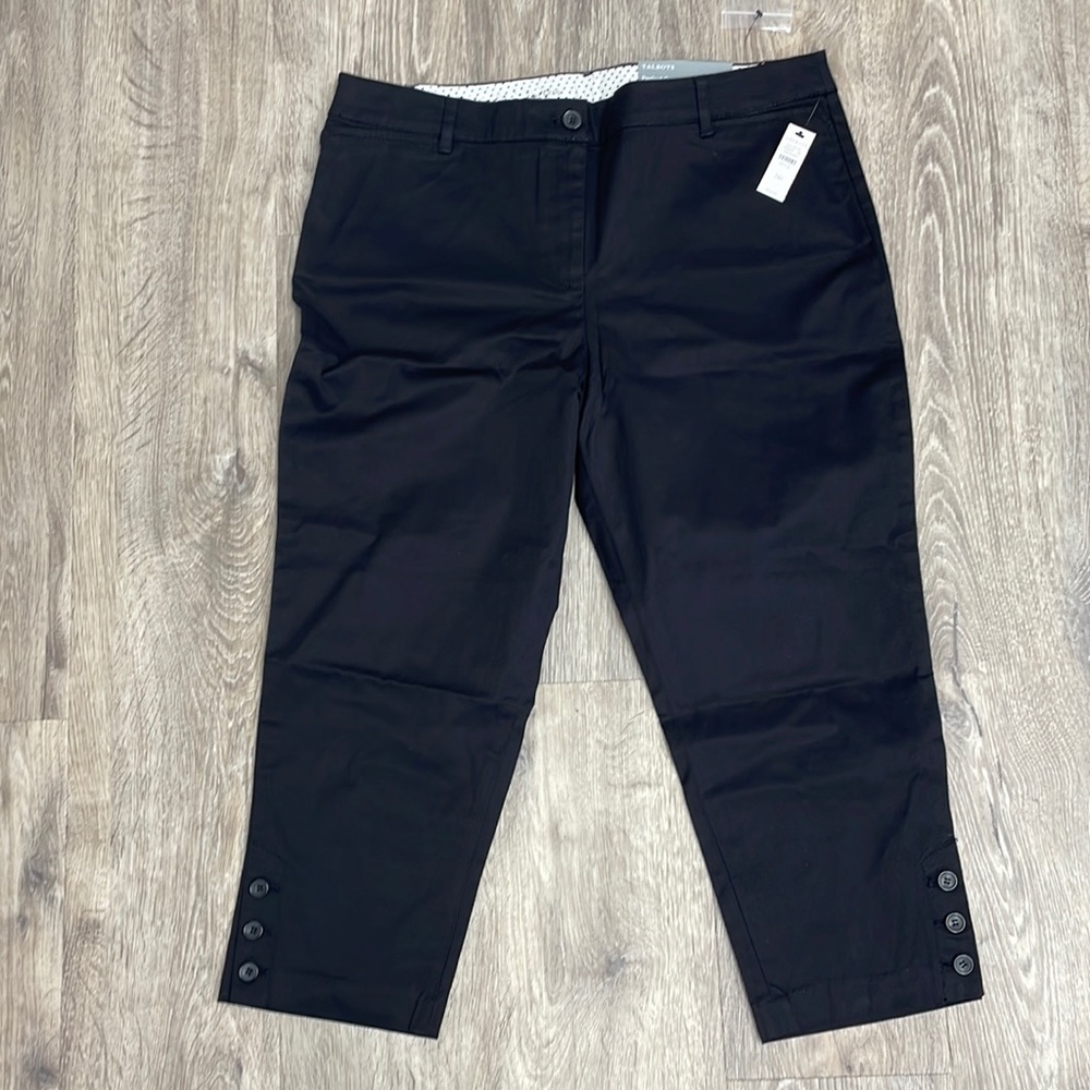NWT Talbots Perfect Crop Pants